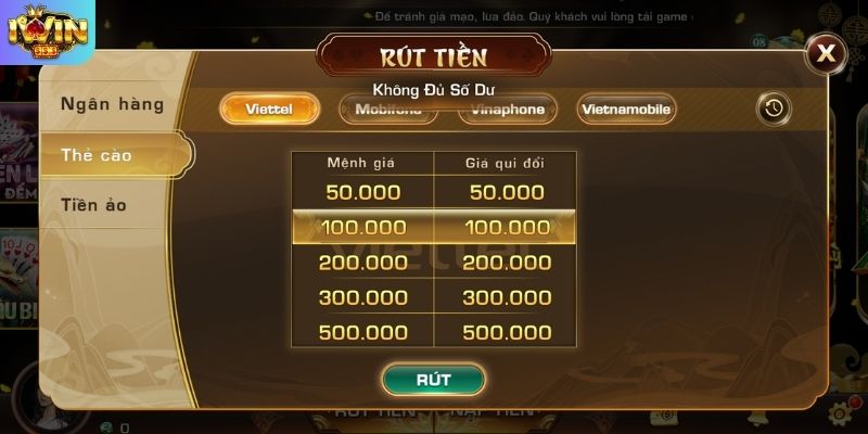 Cách xử lý lỗi rút tiền từ IWIN thường gặp hiệu quả
