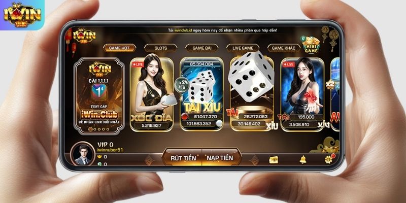 Trải Nghiệm IWIN Trên Điện Thoại - Hỗ Trợ Tương Thích Đa Nền